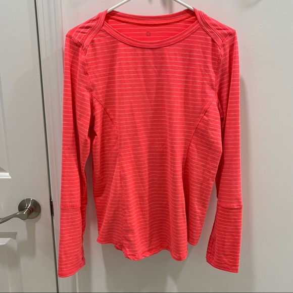 90 Degrees Reflex Workout Striped Shirt - Picture 1 of 5